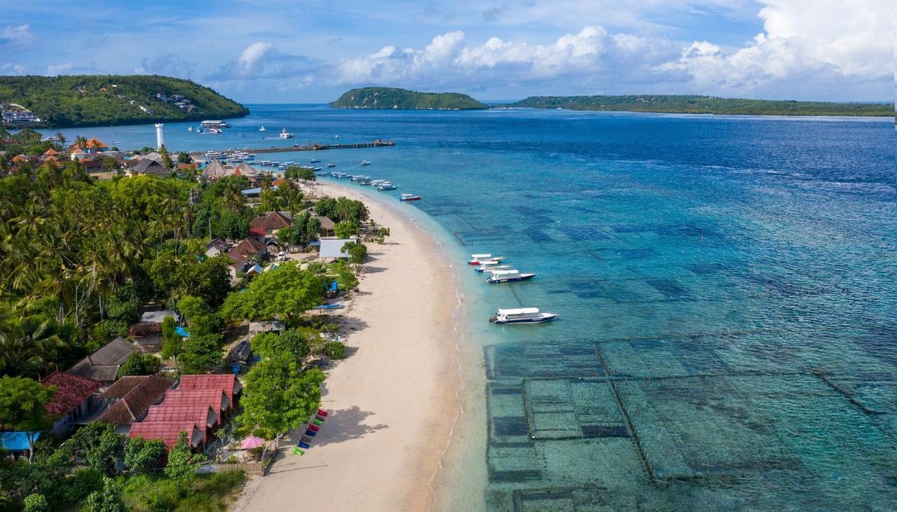 Santen Beach Bungalows Ped Eksteriør billede