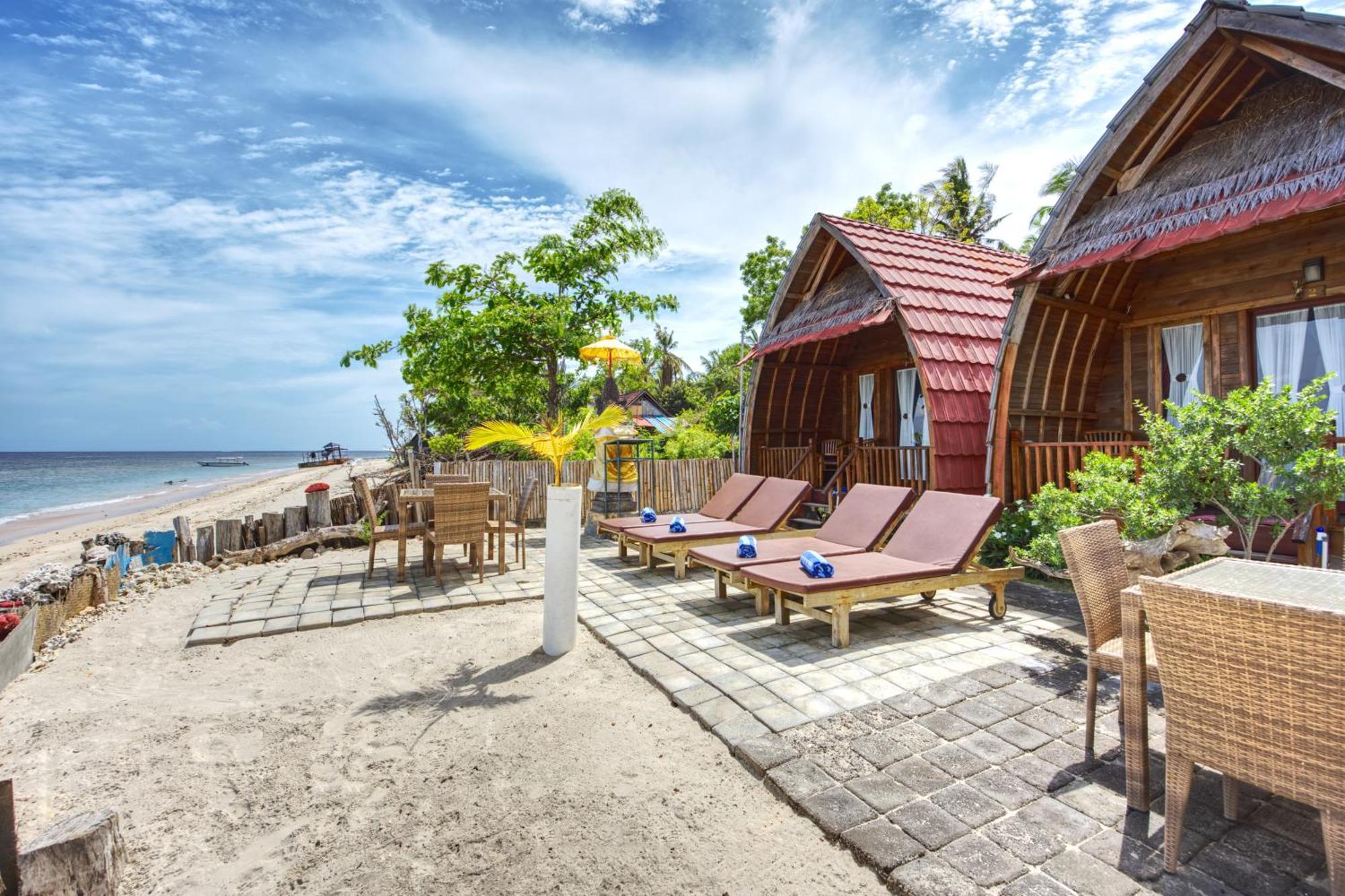 Santen Beach Bungalows Ped Eksteriør billede