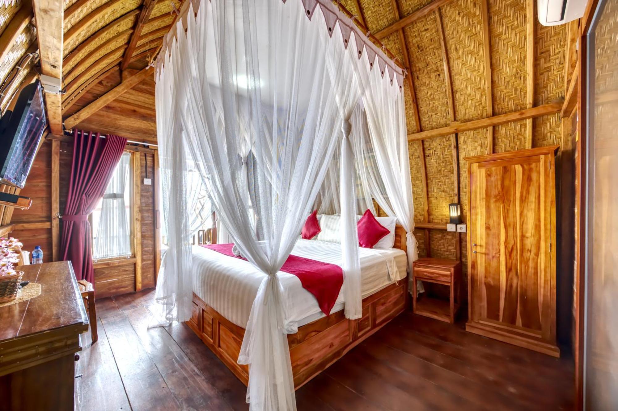 Santen Beach Bungalows Ped Eksteriør billede