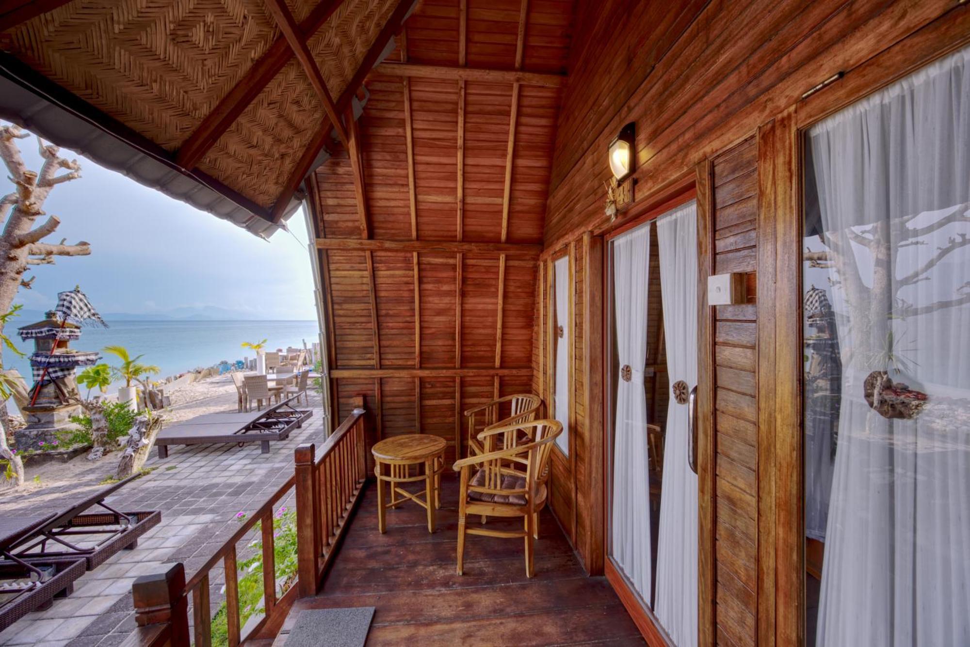 Santen Beach Bungalows Ped Eksteriør billede